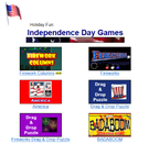 Independence Day Games., Teacher Idea