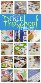 Preschool Printables Learning Activities., Teacher Idea