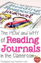 The How Why Reading Response Journals., Teacher Idea