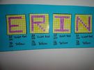 Name Art Fractions/Decimals., Teacher Idea