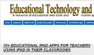 70+ Educational iPad Apps for Teachers.