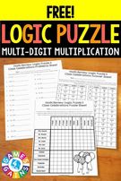 Multi-Digit Multiplication Logic Puzzle., Teacher Idea