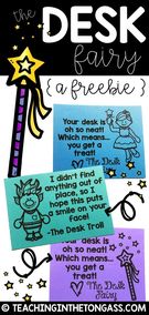 Desk Fairy., Teacher Idea