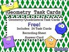 Geometry Task Cards.