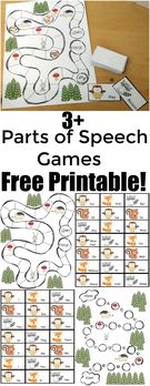 Parts Speech Game., Teacher Idea