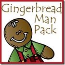 Free Gingerbread Man Packs - Tot, PreK, and Kindergarten through 2nd.