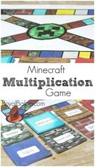 Minecraft Multiplication Game.