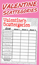 Valentine's Scattergories., Teacher Idea