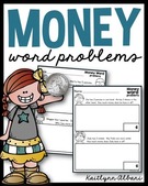 Math Money Word Problems.