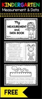 Measurement Data Math Mini Book., Teacher Idea