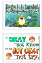 Classroom Quotes Posters.