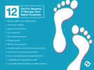12 Tips For Students To Manage Their Digital Footprints.