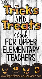 Tricks and Treats ebook for Upper Elementary.