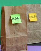 Play Bag Game: Learn Parts Speech., Teacher Idea