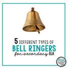 5 Types of Bell Ringers to Incorporate into the Secondary ELA Classroom.