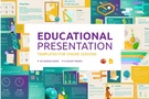Free Educational Presentation Templates for Online Lessons. from graphicmama.