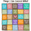 The Things I Can Control BINGO Poster Fun Freebie.