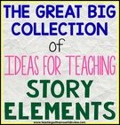 Teaching Story Elements & A WONDER Freebie.
