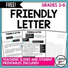 Friendly Letter.