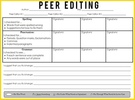 Peer Editing Sheet.