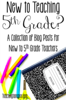 New Teaching 5th Grade?  (A Collection Posts Resources)., Te