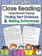 Close Reading., Teacher Idea