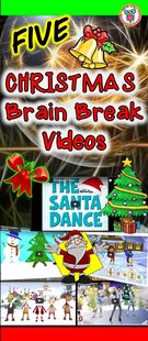 Christmas Brain Breaks., Teacher Idea