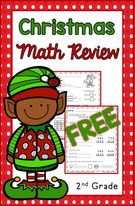 Christmas Math 2nd Grade., Teacher Idea