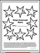 Slope Intercept Stars.