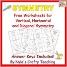 Free Symmetry Worksheets., Teacher Idea