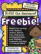 Build the Sentence.