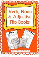 Verb, Noun & Adjective Interactive Notebooks., Teacher Idea