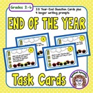 End Year Task Cards., Teacher Idea
