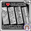 Coloring Bookmarks., Teacher Idea