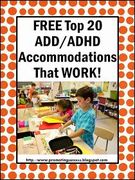 Top 20 ADHD Accommodations and Modifications That Work.
