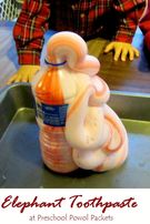 Science Experiment: Elephant Toothpaste.