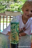 Make your own lava lamp.