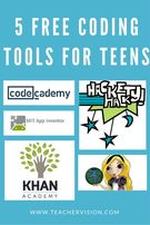 5 Free Coding Tools Ages 13+., Teacher Idea