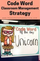 Code Word: Classroom Management Strategy.