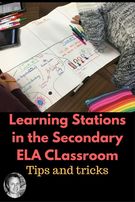 Learning Stations In Secondary ELA Classrooms., Teacher Idea