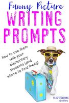 Funny Picture Writing Prompts., Teacher Idea